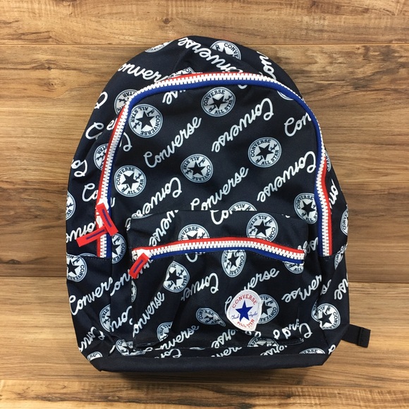 converse all star logo backpack